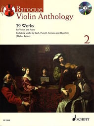 Baroque Violin Anthology #2 Violin and Piano BK/CD cover